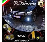 COPPIA LAMPADE FENDINEBBIA H11 LED CREE COB CANBUS MERCEDES CLASSE CLC 6000K