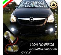COPPIA LAMPADE FENDINEBBIA H11 LED CREE COB CANBUS OPEL AGILA B 6000K