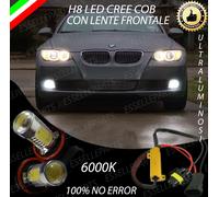 COPPIA LAMPADE FENDINEBBIA H8 LED CREE COB CANBUS BMW SERIE 3 E92 NO ERRORE