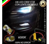 COPPIA LAMPADE FENDINEBBIA H8 LED CREE COB CANBUS OPEL ASTRA K NO ERRORE
