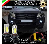 COPPIA LAMPADE FENDINEBBIA HB4 LED CREE COB CANBUS VW AMAROK 100% NO ERROR
