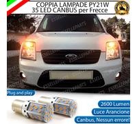 COPPIA LAMPADE FRECCE ANTERIORI LED FORD TRANSIT CONNECT PY21W CANBUS