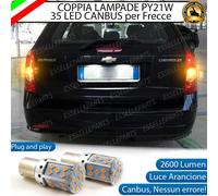 COPPIA LAMPADE FRECCE LED POSTERIORI DAEWOO NUBIRA PY21W CANBUS