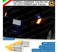 COPPIA LAMPADE FRECCE LED POSTERIORI PER NISSAN MURANO Z51 T20 WY21W CANBUS