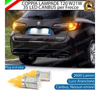 COPPIA LAMPADE FRECCE LED POSTERIORI PER SUZUKI SWACE T20 WY21W CANBUS
