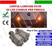 COPPIA LAMPADE FRECCE LED POSTERIORI TOYOTA CELICA T20 P21W BA15S CANBUS