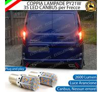 COPPIA LAMPADE FRECCE POSTERIORI LED FORD TRANSIT CONNECT 2 PY21W CANBUS