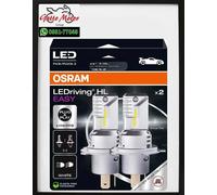 COPPIA LAMPADE H19 LED OSRAM LED DRIVING HL EASY LAMPADE PLUG E PLAY 6500K