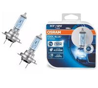 LAMPADE OSRAM H7 COOL BLUE INTENSE 5000K 12V 55W LAMPADINE LUCE BLU INTENSA