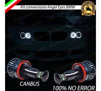 COPPIA LAMPADE H8 LUCI DI POSIZIONE LED BMW SERIE 1 E87 6000K CANBUS ANGEL EYES