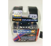 COPPIA LAMPADE H9 X TEC VETRO COLORATO EFFETTO PIU' BIANCO JAPAN STYLE 65W 12 V