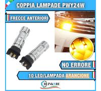 COPPIA LAMPADE INDICATORI DIREZIONE FRECCE ANTERIORI LED BMW I3 NO ERRORE