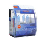 Coppia Lampade Lampadine alogene effetto xeno Powertec Xenon Blue HB3 12V DUO