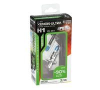 COPPIA LAMPADE LAMPADINE ALOGENE LUCI H1 55W LUCE BIANCA 4800K OMOLOGATE AUTO