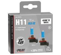 12V Lampada alogena Blu-Xe - H11 - 55W - PGJ19-2 - 2 pz - Scatola Plast.