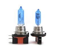CARALL 2 Pezzi Lampade Alogene 12V Bianche ad Effetto Xenon (H15 12V 55/15W PGJ23t-1)