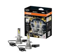 Coppia lampade lampadine H4 LED ALLSEASON Osram doppia luce bianca e gialla