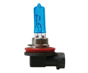 Coppia lampade lampadine h9 65w alogene per auto blu-xe moto luce ultra bianca