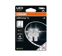 OSRAM LEDriving SL - W16W Principalmente per applicazioni di segnalazione/lampeggianti - CONFEZIONE DA 2 - Bianco freddo