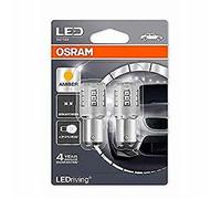 Coppia Lampade Lampadine OSRAM LEDriving 1W 12V BAY15d P21/5W Ambra
