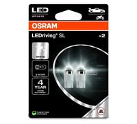 Coppia Lampade lampadine OSRAM LEDriving SL 2825DWP-2BL ~W5W W2.1x9.5d 12V 0,8W