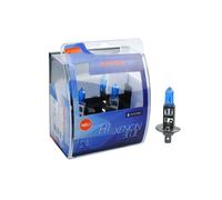 Coppia Lampade Lampadine PowerTec H1 55W 12v XENON BLUE Effetto Xeno ALOGENE