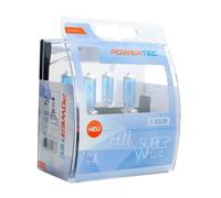 COPPIA Lampade Lampadine PowerTec H11 55W 12v SUPERWHITE