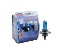 Coppia Lampade Lampadine PowerTec H4 55W 12v XENON BLUE Effetto Xeno ALOGENE
