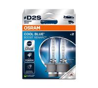 OSRAM XENARC Cool Blue Boost, D2S, Xenon Headlight Lamps, 7000K, Hanging folding box (2 lamps), offroad use only
