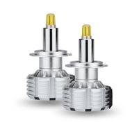 Coppia Lampade LED H7 Ricambio Bianco Puro 6000K SPECIFICO per fari LENTICOLARI