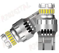 COPPIA LAMPADE LED T20 CANBUS 7443 7440 7441 7444 W21/5W DRL DIURNE 6500K BIANCO