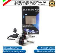 COPPIA LAMPADE LUCI DIURNE DRL LED PSX24W MINI F55 F56 CANBUS NO ERROR 6000K