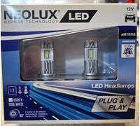 COPPIA LAMPADE NEOLUX N499DWBS-2SCB A LED H7/H18 BASE 6500K (BY OSRAM)