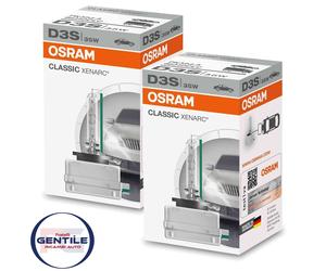 COPPIA LAMPADE OSRAM D3S XENON 35W 66340CLC XENARC AUDI ALFA ROMEO BMW VW
