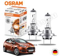 Coppia Lampade Osram H7 Classic Ricambio compatibile per Ford Fiesta dal 2008