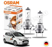 Coppia Lampade Osram H7 Original Ricambio compatibile per Ford B-Max dal 2012