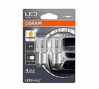 coppia lampade Osram LEDriving® 7507DYP-02B 1,3W/12V BAU15s ≠ "PY21W" AmbRA