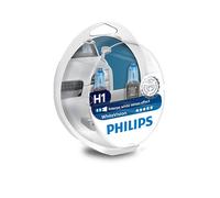 Coppia Lampade Philips H1 WhiteVision 12V55W P14,5s