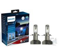 COPPIA LAMPADE PHILIPS LED HL H4 X-tremeUltinon LED 6500 K 200% +LUCE 11342XUWX2