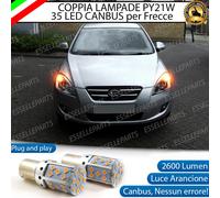 COPPIA LAMPADE PY21W CANBUS 35 LED KIA CEED C'EED + PRO MK1 FRECCE ANTERIORI