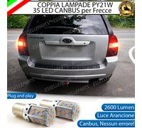 COPPIA LAMPADE PY21W CANBUS 35 LED KIA SPORTAGE JE FRECCE POSTERIORI NO AVARIA