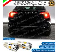 COPPIA LAMPADE PY21W CANBUS 3.0 LED MERCEDES CLASSE C W203 FRECCE POSTERIORI