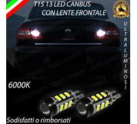 COPPIA LAMPADE RETROMARCIA 13 LED T15 W16W CANBUS SKODA SUPERB II NO AVARIA