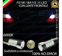COPPIA LAMPADE RETROMARCIA 15 LED P21W CANBUS FORD GALAXY I NO ERROR