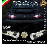 COPPIA LAMPADE RETROMARCIA 15 LED P21W CANBUS MG TF RESTYLING NO ERROR