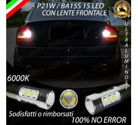 COPPIA LAMPADE RETROMARCIA 15 LED P21W CANBUS VOLVO S80 I NO AVARIA