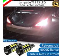 COPPIA LAMPADE RETROMARCIA LED 13 LED T15 W16W CANBUS MERCEDES CLS W219 C218