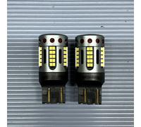 COPPIA LAMPADE T20 LED LUCI DIURNE CAN BUS 7443 - ASSORBIMENTO REALE W21/5W