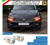 2 X LAMPADE T20 WY21W CANBUS 24 LED TOYOTA PRIUS MK4 IV FRECCE ANTERIORI