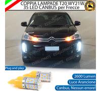 COPPIA LAMPADE T20 WY21W CANBUS 35 LED FRECCE ANTERIORI CITROEN C4 AIRCROSS